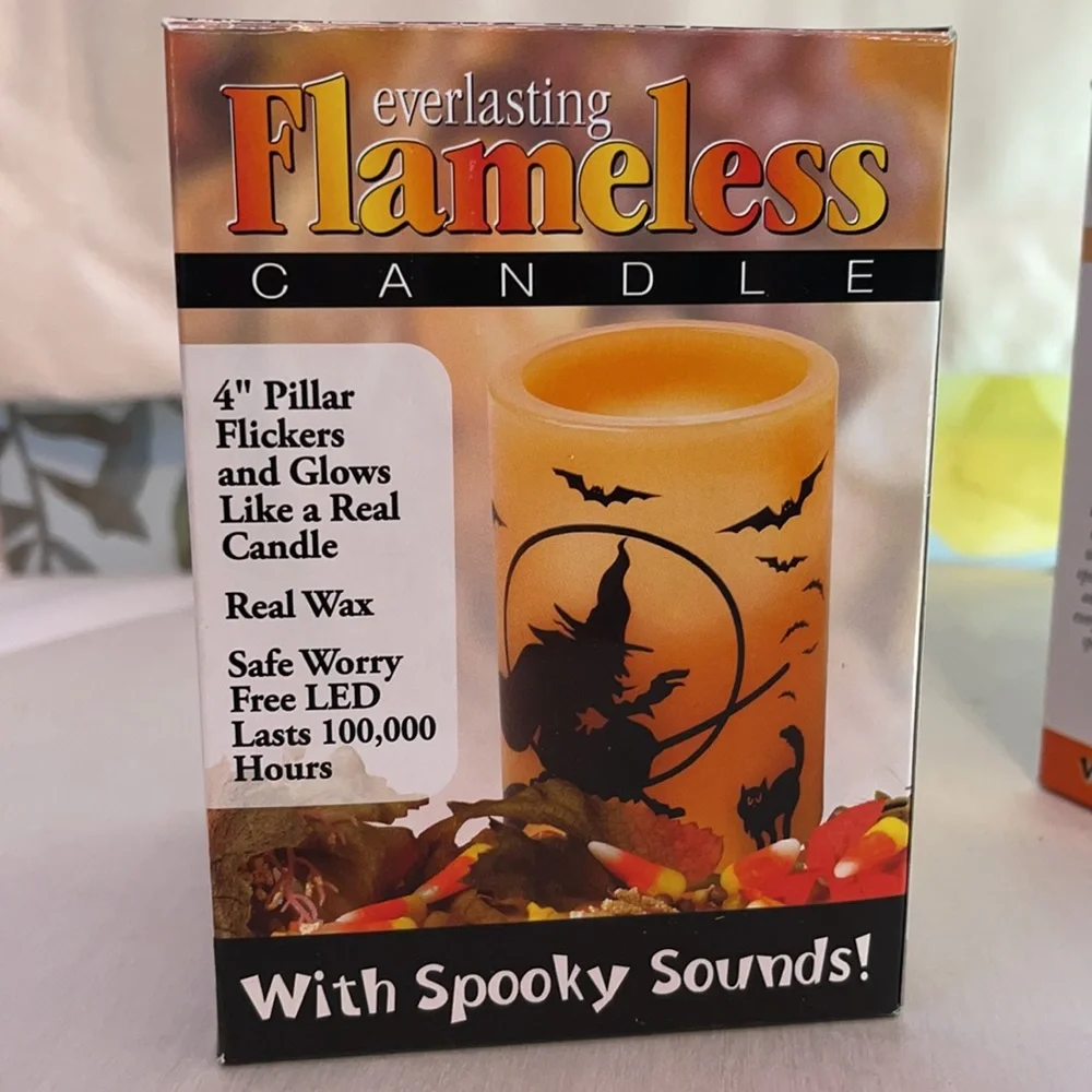 🔥SALE Flameless Halloween Candles set of 2